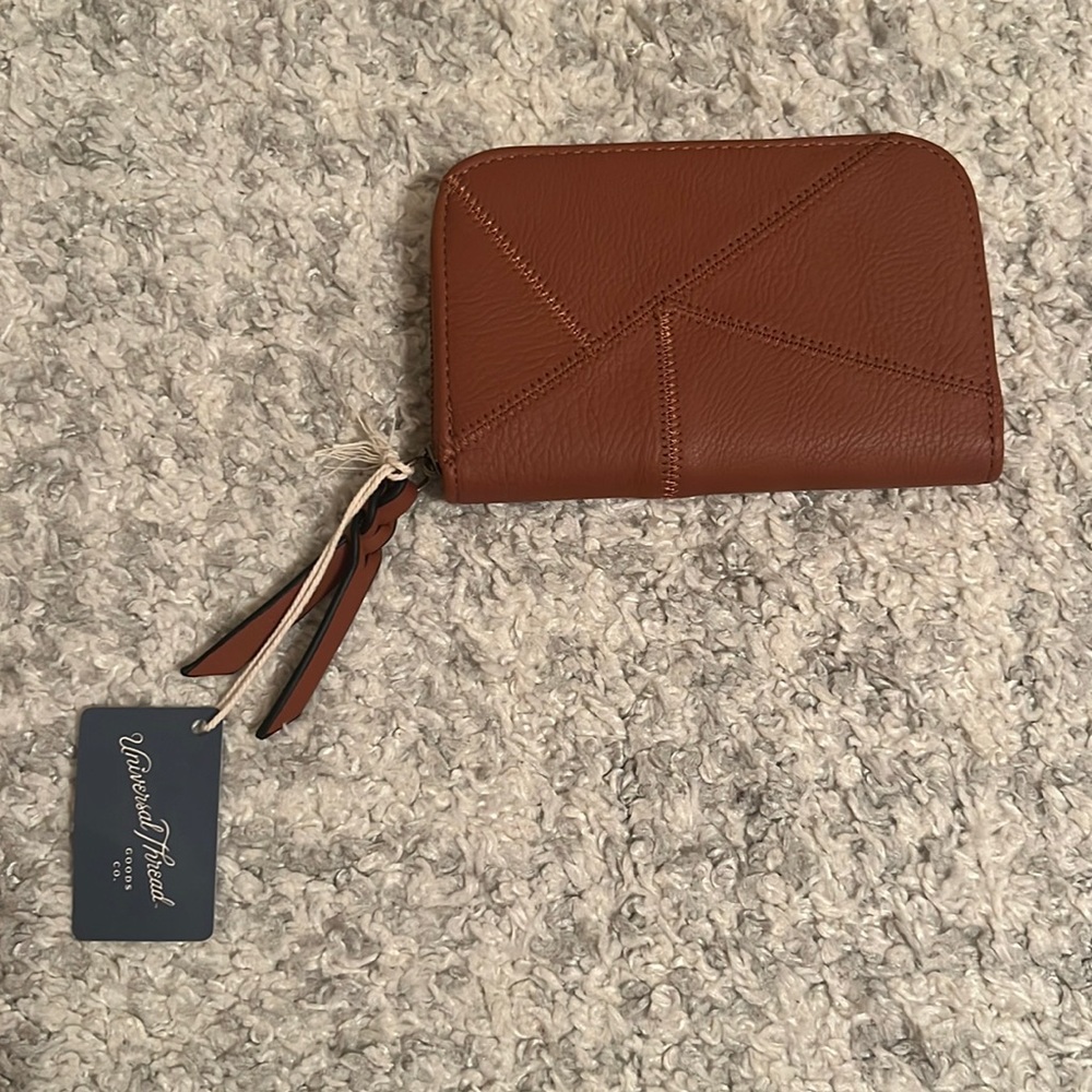 Brown wallet from target. Never used and in great condition.